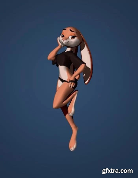 Judy Hopps – Zootopia (NEW) – 3D Print Model