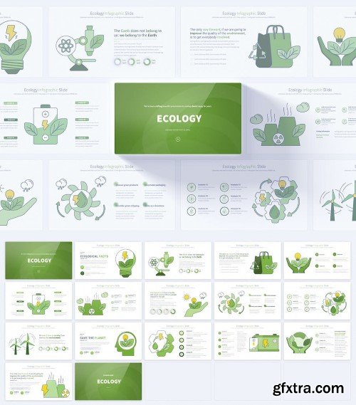 Ecology - PowerPoint Infographics Slides PKRFZR2