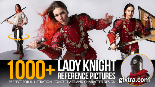 ArtStation - Grafit Studio - 1000+ Lady Knight Reference Pictures