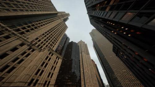 Videohive - Looking Up at Office Towers in Calgary - 42949233 - 42949233