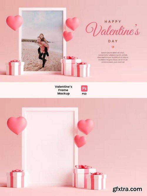 Valentines Frame Mockup FVT8WLD