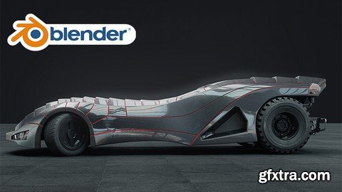 Blender: Create and rig realistic Batmobile from A to Z