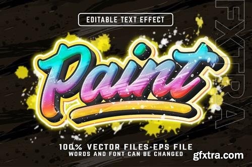 Graffiti text effect for illustrator