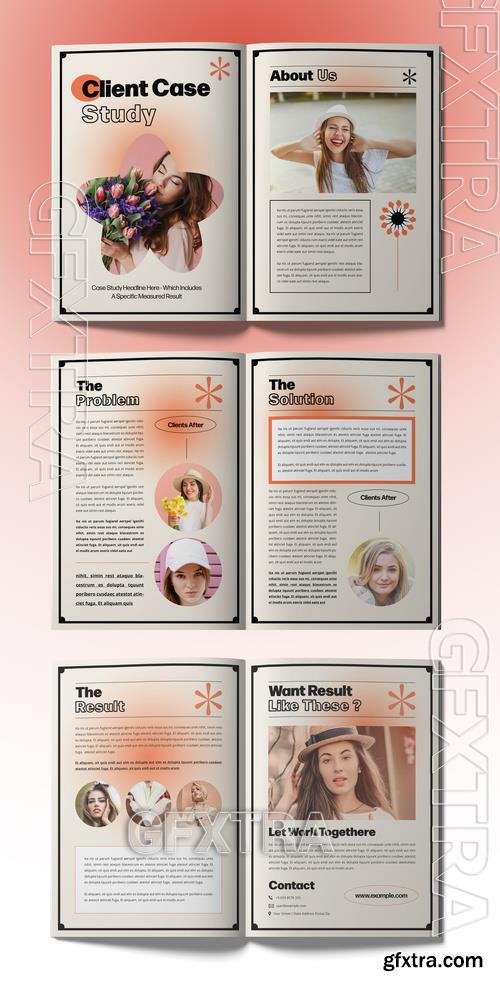 Creative Case Study Layout 522576046