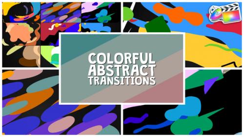 Videohive - Colorful Abstract Transitions | FCPX - 42947232 - 42947232