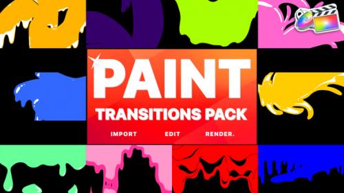 Videohive - Paint Transitions | FCPX - 42947391 - 42947391