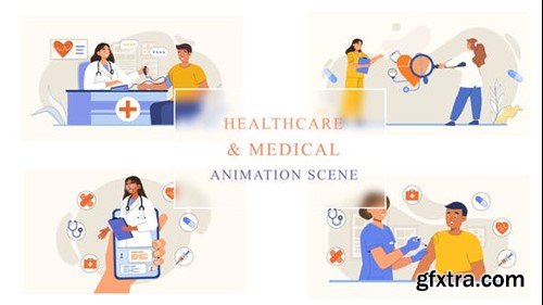 Videohive Healthcare And  Medical Animation Scene 43044724