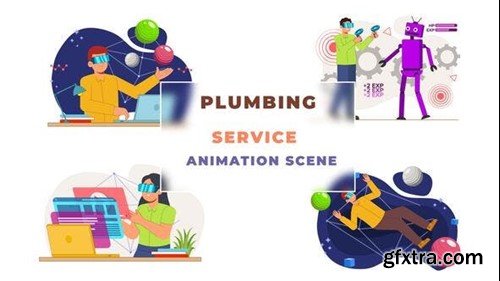 Videohive Metaverse Animation Scene 43069347