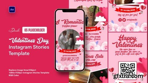 Videohive Valentine's Day Instagram Stories Template 42992222