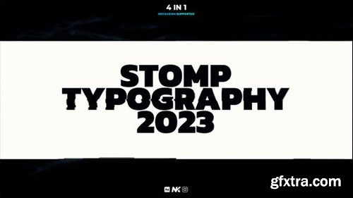 Videohive 2023 Stomp Typography 42975809