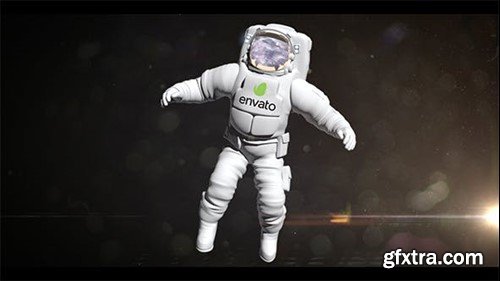 Videohive Your Logo on the Astronaut 13827759