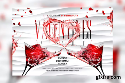 Valentines Night Flyer 5TN97PQ