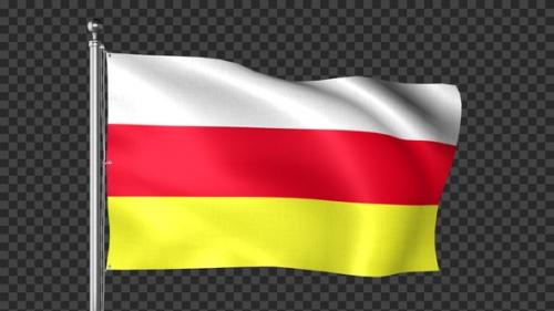 Videohive - South Ossetia Flag - 42989200 - 42989200