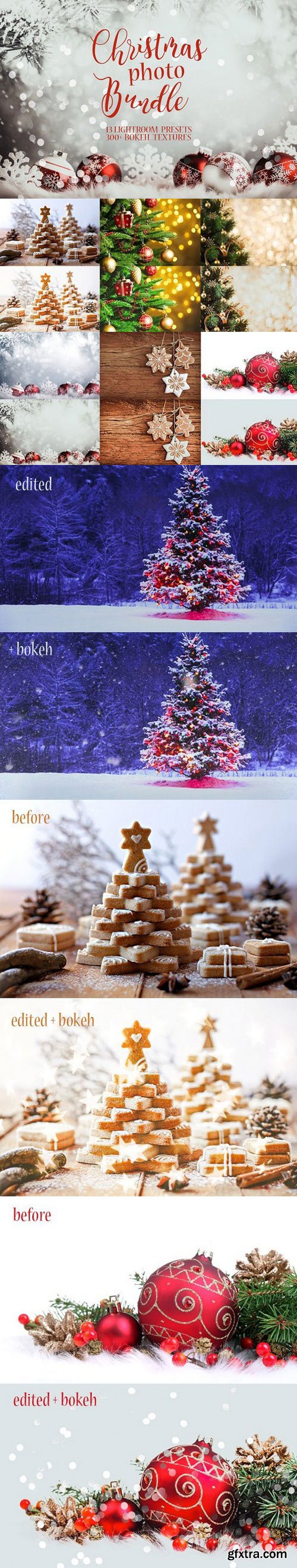 Christmas Lightroom Presets+Textures