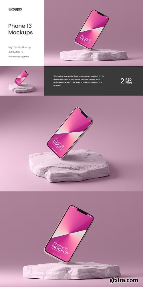 Phone 13 Mockup 2 PZJG4N6