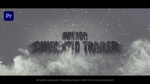 Videohive - The Horror Cinematic Trailer MOGRT - 42981358 - 42981358