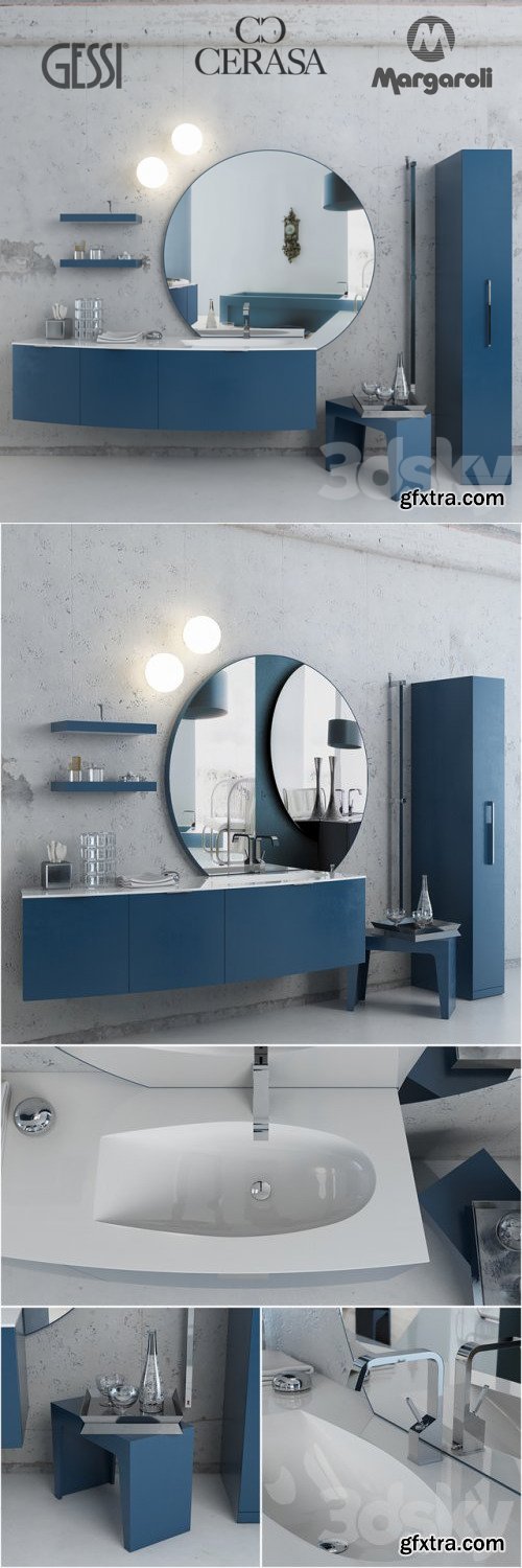 Furniture, plumbing and decoration in the bathroom - Cerasa - Maori