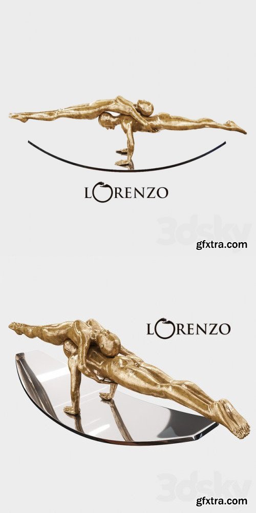 Sculpture Lorenzo Balance Of Love