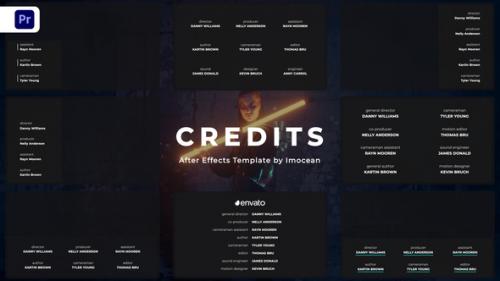 Videohive - Credits for Premiere Pro - 42974726 - 42974726