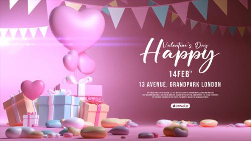 Videohive - Valentines Invitation - 42925617 - 42925617