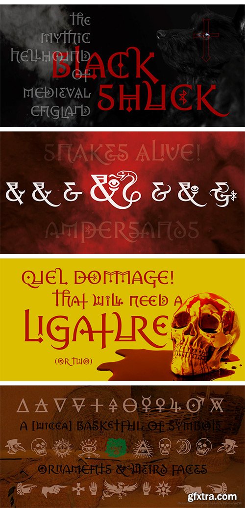 Rahere Esoteric Font Family