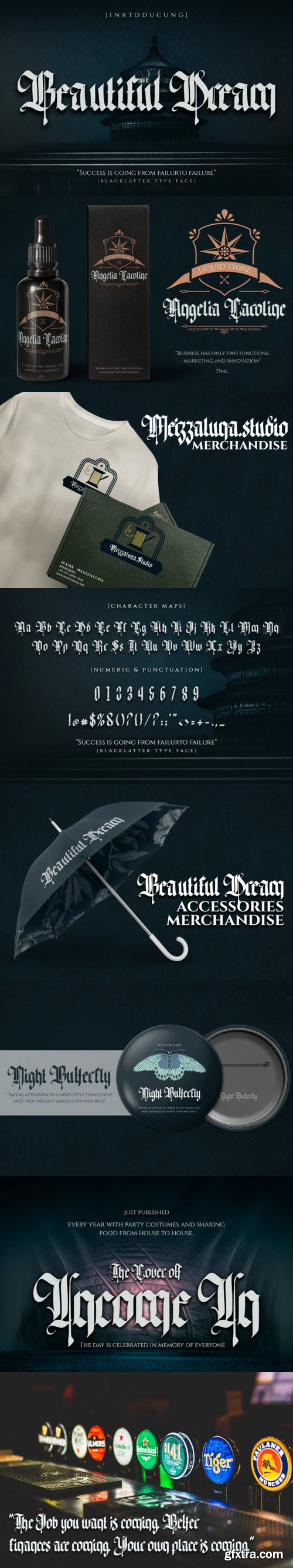 Beautiful Dream Font