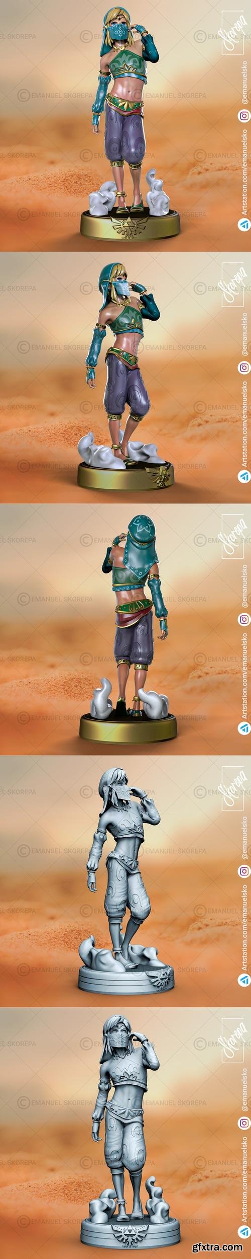 Link Gerudo – 3D Print Model