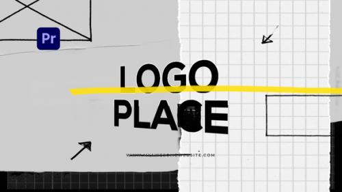 Videohive - Grunge Logo Paper Scribble - 43070633 - 43070633