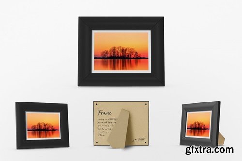 Black Frame Mockup XVWE47X