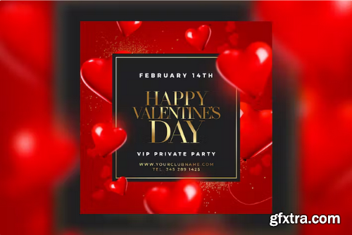 Valentines Night Flyer E4ZWKUN