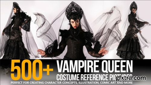 ArtStation - Grafit Studio - 500+ Vampire Queen Costume Reference Pictures