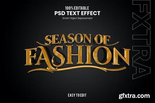 Season of Fashion - elegant exclusive text effect