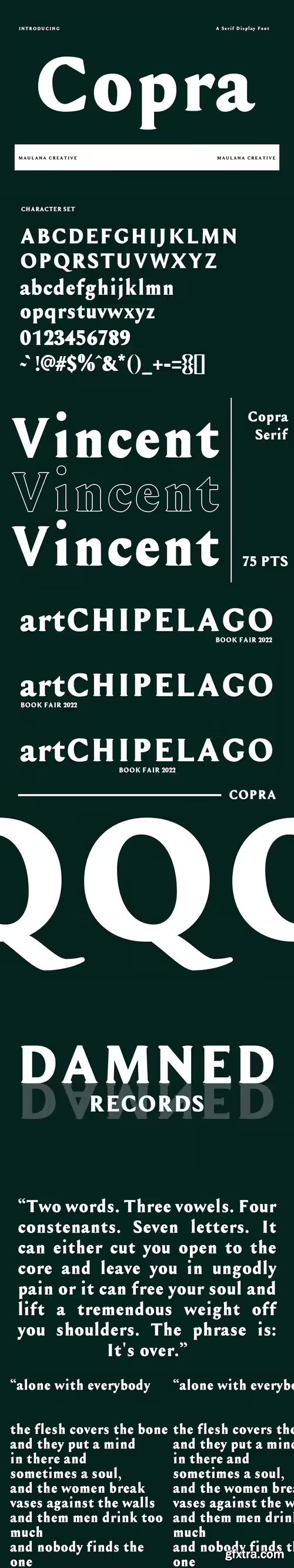 Copra Serif Display Font