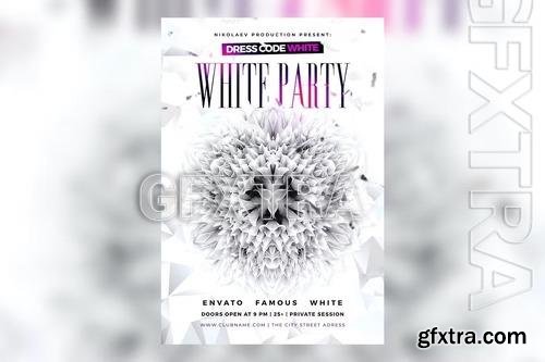 White Party Flyer 2XSRCA2