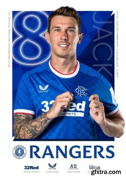 Rangers Football Club Matchday Programme - Rangers vs Celtic - 2 January 2023