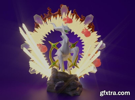 Arceus – Pokemon – 3D Print Model