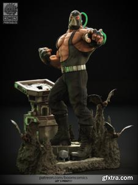 Bane Collectible – 3D Print Model