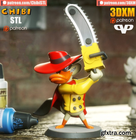 Chibi Negaduck – 3D Print Model