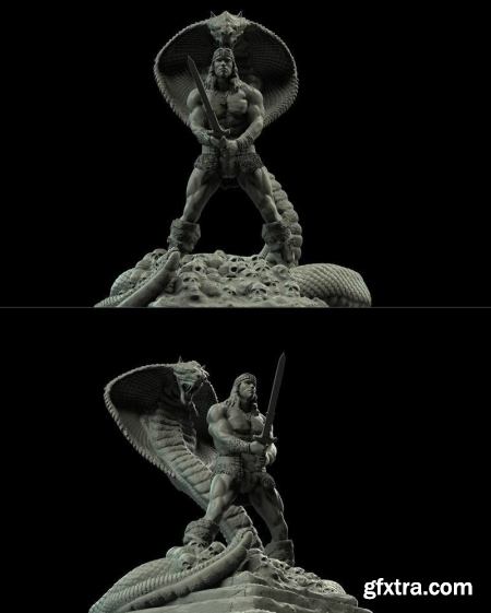 Conan The Destroyer – 3D Print Model