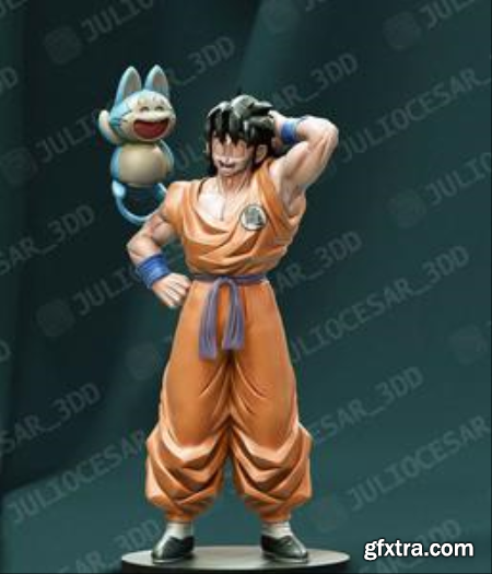 Dragon ball – Yamcha and Puar – 3D Print Model