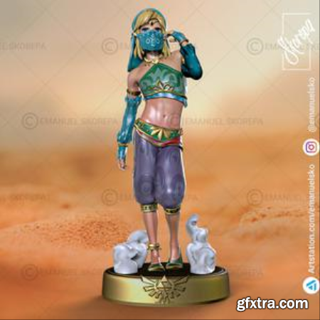 Link Gerudo – 3D Print Model