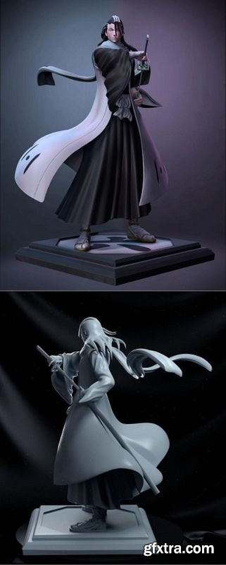 Kuchiki Byakuya – 3D Print Model