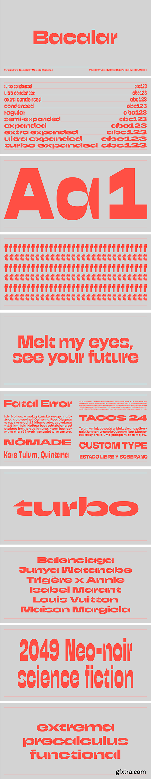 Bacalar Font Family