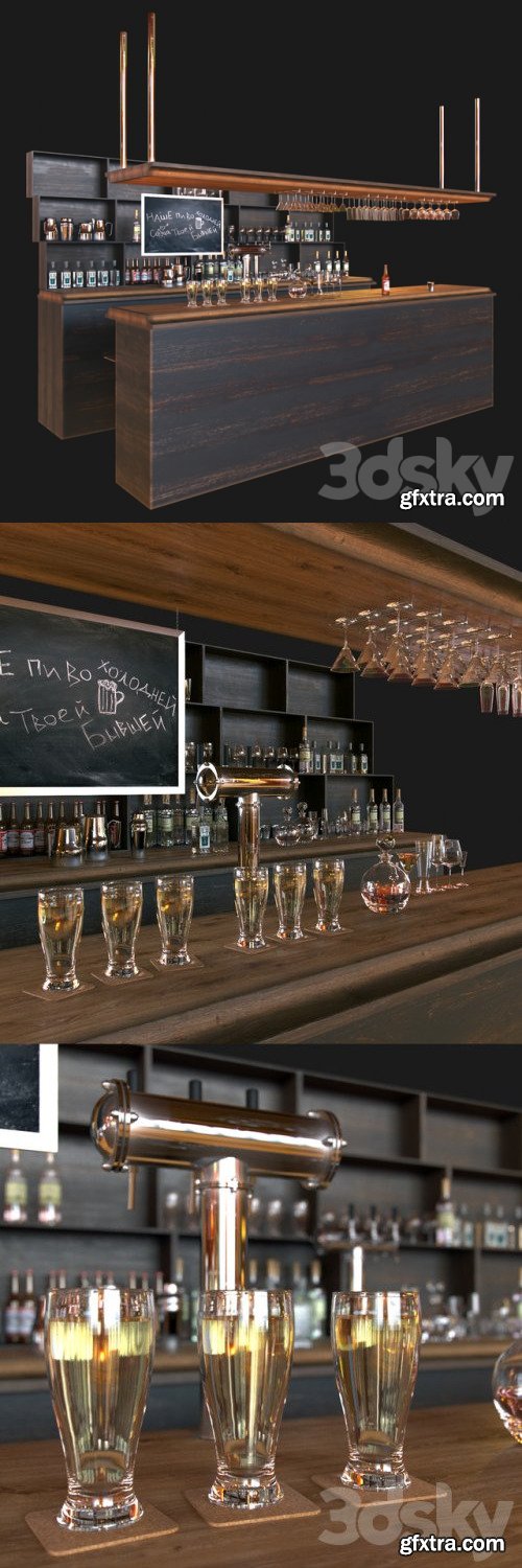 BAR 3d model