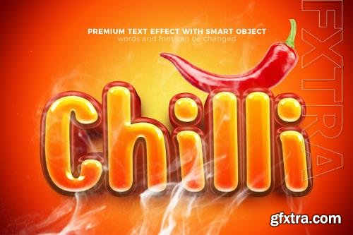 PSD 3d chilli effects editable