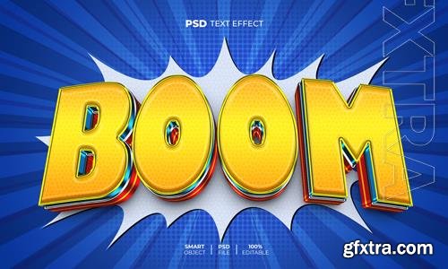 Boom 3d editable text effect