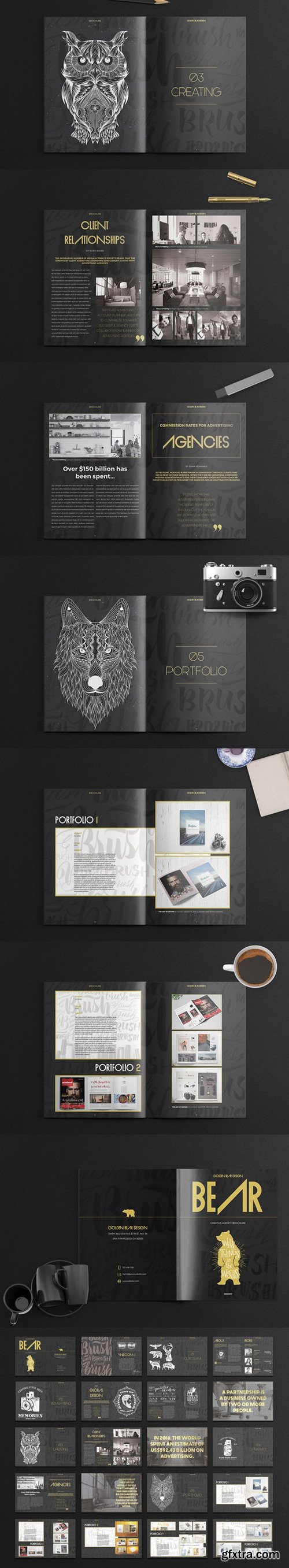 Creative Agency Brochure 40 pages