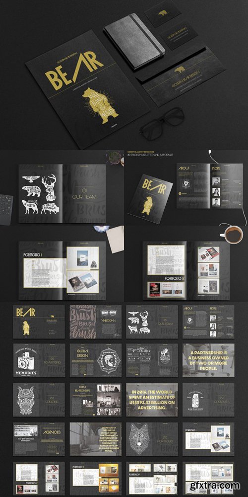 Creative Agency Brochure 40 pages