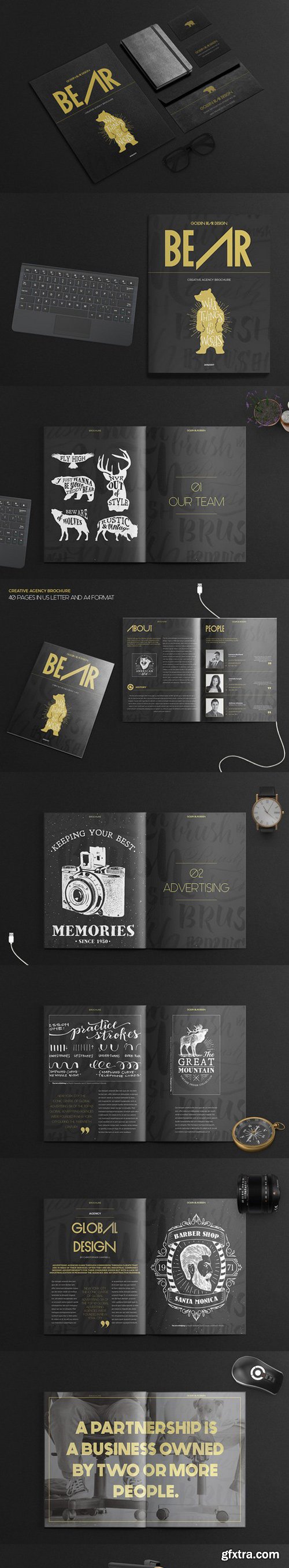 Creative Agency Brochure 40 pages