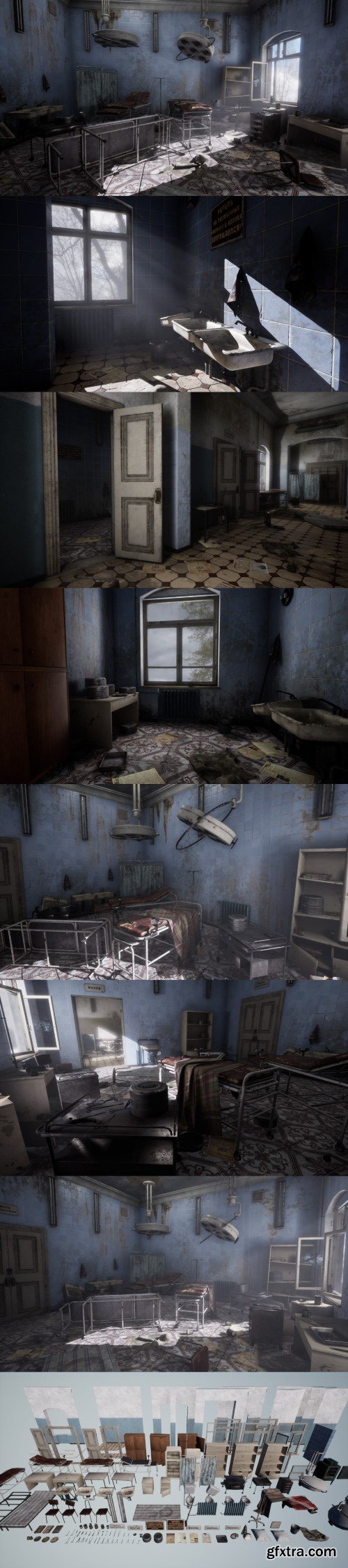 Unreal Engine Marketplace - Abandoned Soviet Maternity Hospital